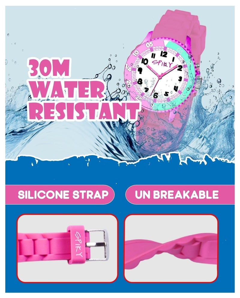 SPIKY Stylish Round Sports Analog Kids Watch - Image 4